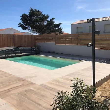 Tatil Evi Avec Piscine A 80 M De La Brétignolles-sur-Mer